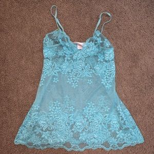 Vintage Victoria secret lace top